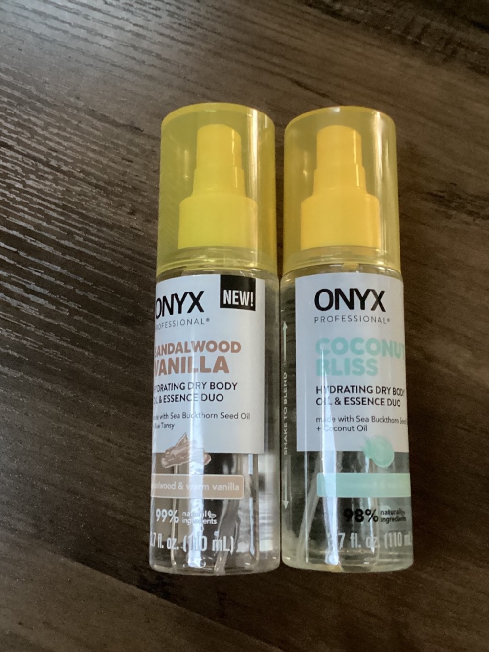 ONYX Professional Hydrating Dry Body Oil & Essence Duo New